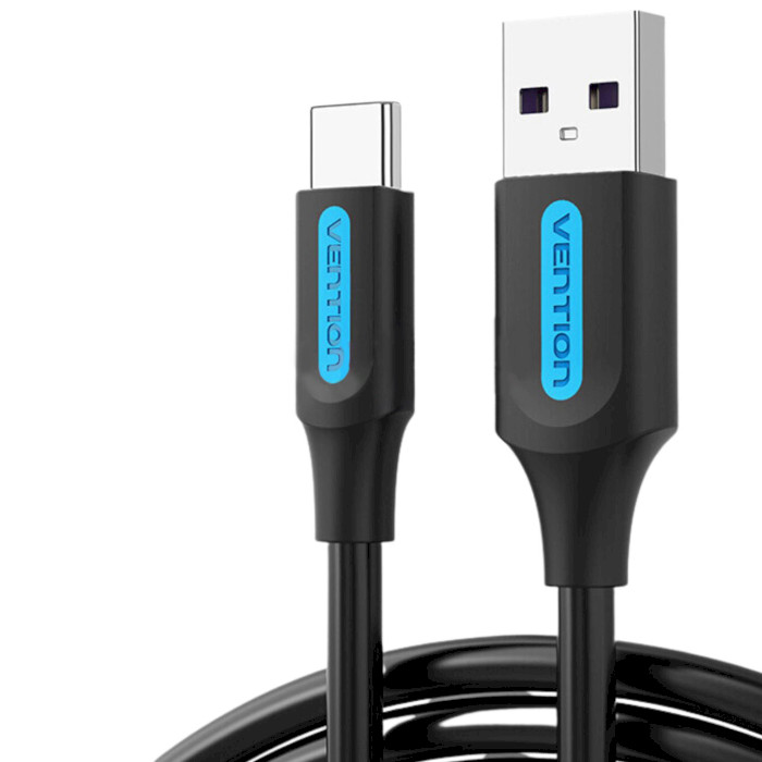 Кабель VENTION USB2.0 AM to CM 5A Cable 0.5м Black (CORBD)