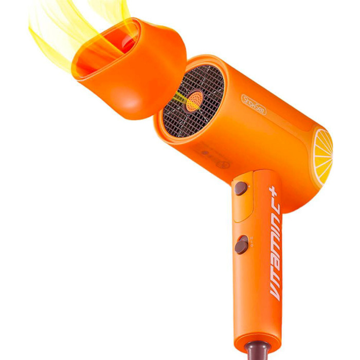 Фен XIAOMI ShowSee Electric Hair Dryer Vitamin C+ VC100-A Orange