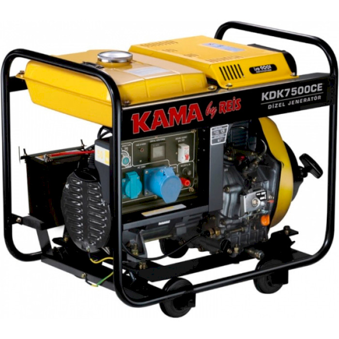 Дизельный генератор KAMA KDK7500CE