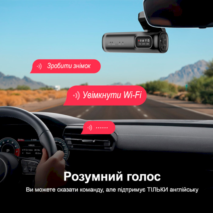 Автомобильный видеорегистратор с камерой заднего вида LINGDU Dash Cam D200 + MicroSD 64GB