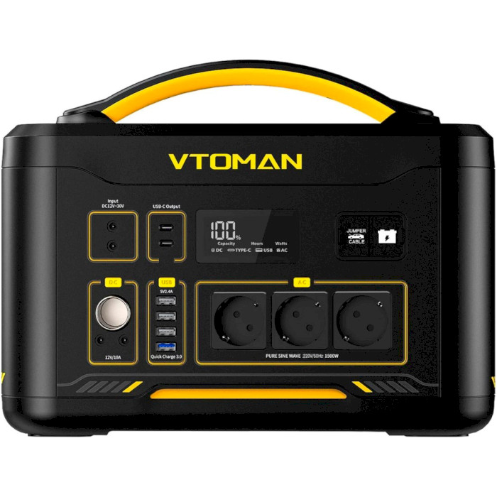 Зарядная станция VTOMAN Jump 1000 + Jump 1548Wh Extra Battery