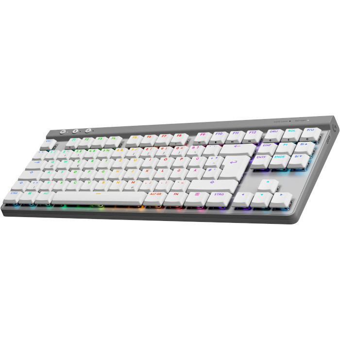 Клавиатура беспроводная LOGITECH G515 Lightspeed TKL Wireless Gaming Keyboard White (920-012539)