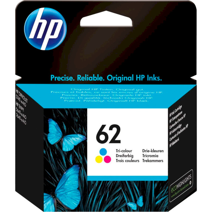 Картридж HP 62 Tri-Colour CMY (C2P06AE)