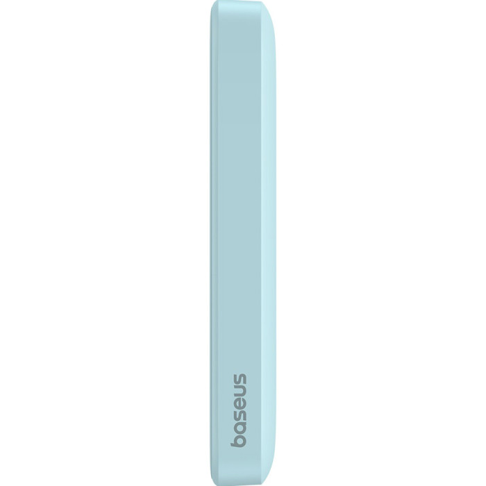 Повербанк MagSafe BASEUS Magnetic Mini Air Wireless Fast Charge Power Bank 20W 6000mAh Blue (P10059002313-00)