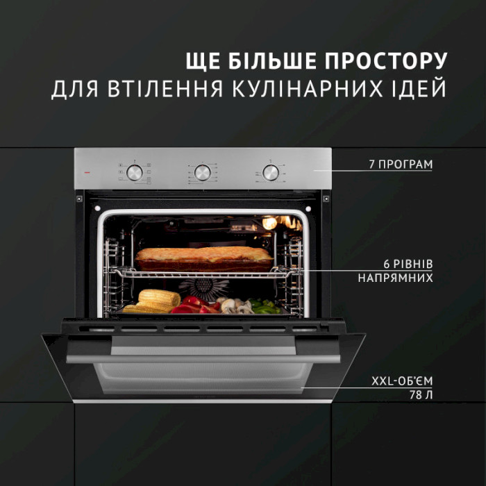 Духова шафа PERFELLI Perla 6M7 Inox