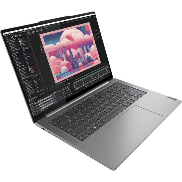 Ноутбук LENOVO Yoga Pro 7 14AHP9 Luna Gray (83E3003DRA)