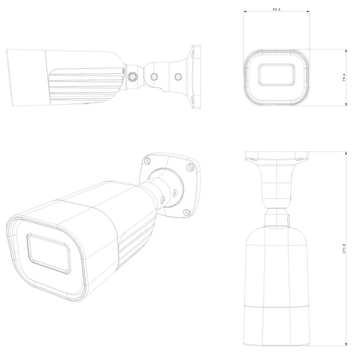 IP-камера PROVISION-ISR I6-340LPRN-MVF1