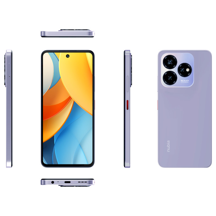 Смартфон ZTE NUBIA V60 Design 6/256GB Sunrise Violet