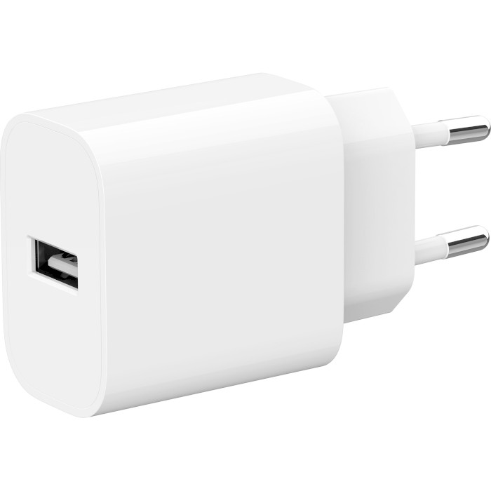 Зарядний пристрій GEMBIRD 1xUSB-A, 2.4A, 12W White (TA-UC-1A12-01)