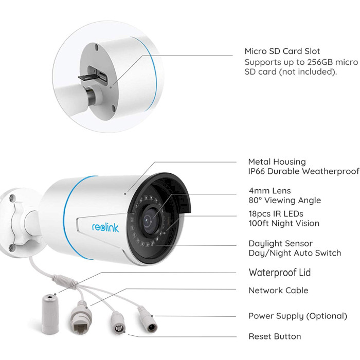 IP-камера REOLINK P320 (RLC-510A)