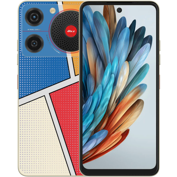 Смартфон ZTE NUBIA Music 4/128GB Pop Art