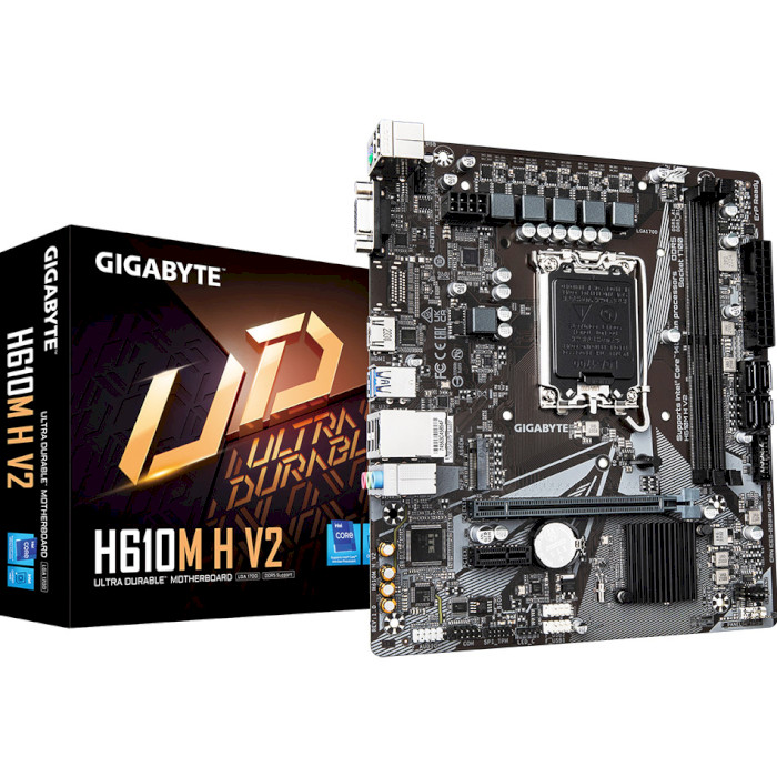 Материнська плата GIGABYTE H610M H V2