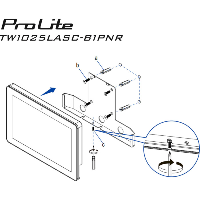 Монитор IIYAMA ProLite TW1025LASC-B1PNR