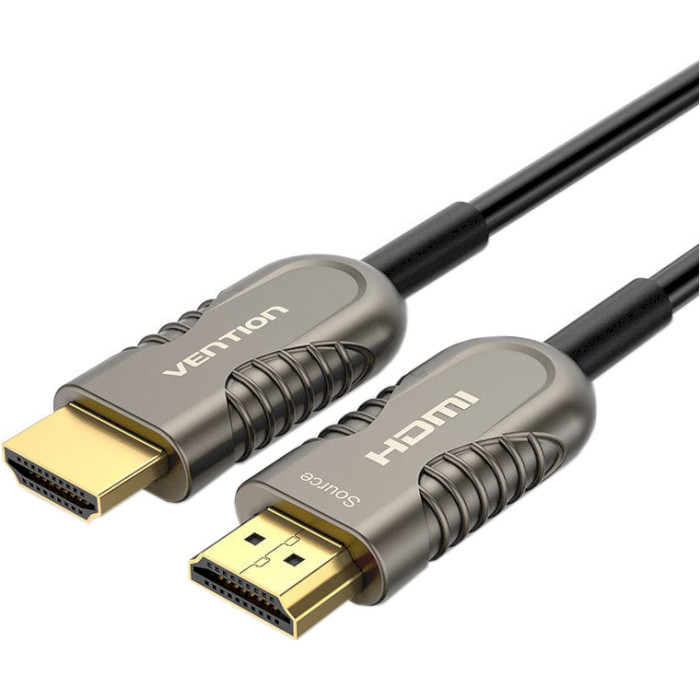 Кабель оптический (AOC) VENTION 8K Optical Fiber Cable HDMI v2.1 15м Black (AAZBN)