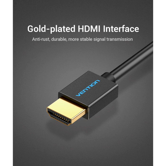 Конвертер відеосигналу VENTION HD Video Converter HDMI - VGA+Audio v1.4 Black (ACRBB)