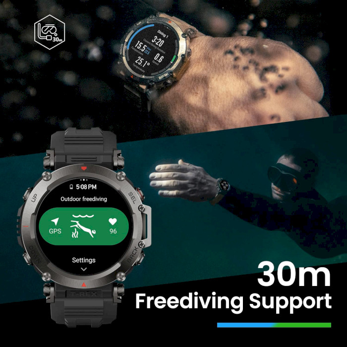 Смарт-годинник AMAZFIT T-Rex Ultra Sahara (W2142EU2N)