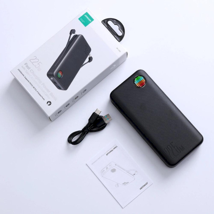 Повербанк JOYROOM JR-L015 20000mAh Black