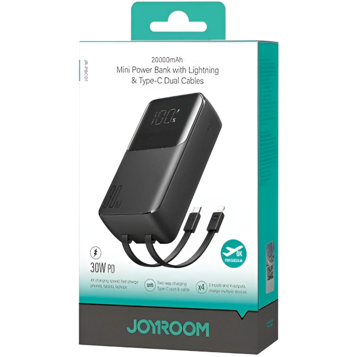 Повербанк JOYROOM JR-PBC07 20000mAh Black