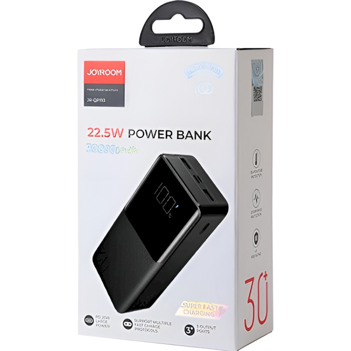 Повербанк JOYROOM JR-QP193 30000mAh Black