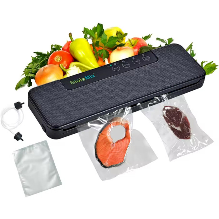 Вакууматор BIOLOMIX Automatic Food Vacuum Sealer W230 Black