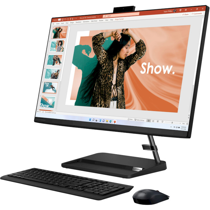 Моноблок LENOVO Ideacentre AIO 3 27IAP7 Black (F0GJ010RUO)