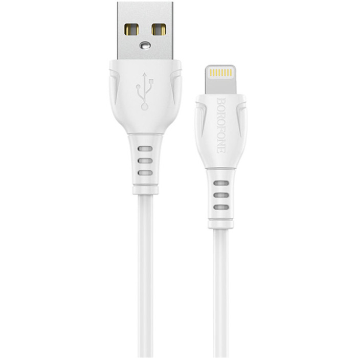 Кабель BOROFONE BX51 Triumph USB-A to Lightning 1м White