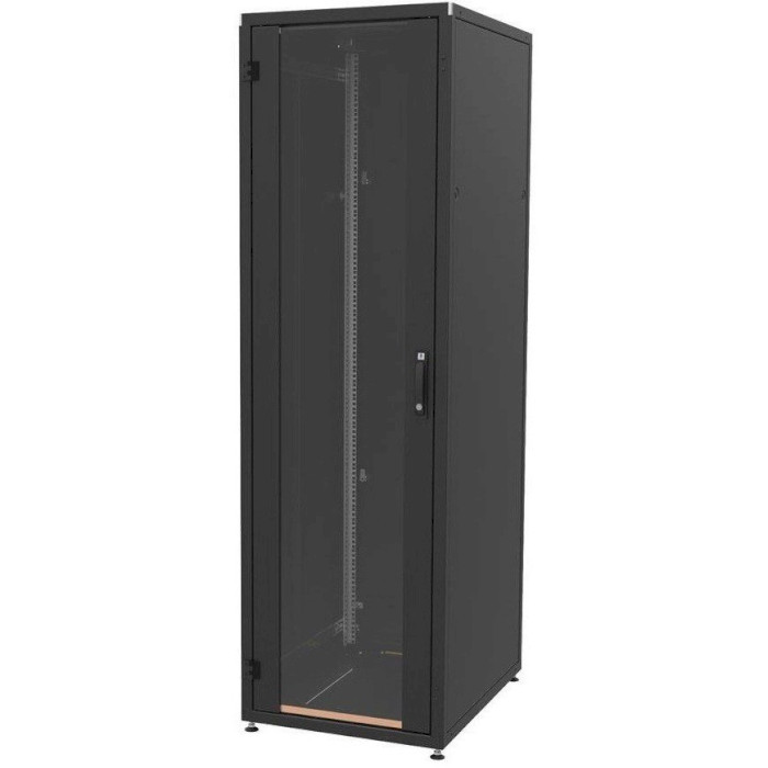 Підлогова шафа 19" ZPAS SZB IT 19" 33U 600x600 (скло) (33U, 600x600мм, RAL9005)