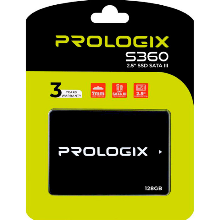 SSD диск PROLOGIX S360 128GB 2.5" SATA