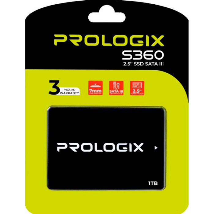 SSD диск PROLOGIX S360 1TB 2.5" SATA