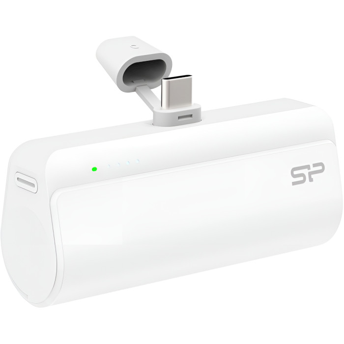 Повербанк SILICON POWER QD50 5000mAh White (SP5K0MAPBKQD500W)