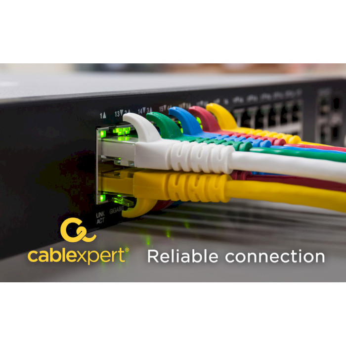 Патч-корд CABLEXPERT SSTP Cat.6a 1м Orange (PP6A-LSZHCU-O-1M)