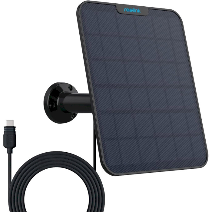 Сонячна панель для живлення камер REOLINK Solar Panel 2 Black