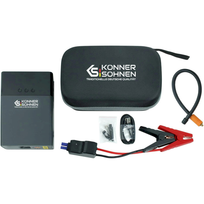 Портативное пускозарядное устройство KONNER&SOHNEN KS JSP-1200 14000mAh