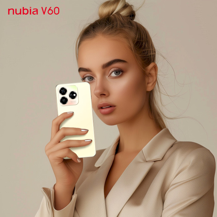 Смартфон ZTE NUBIA V60 8/256GB Gold