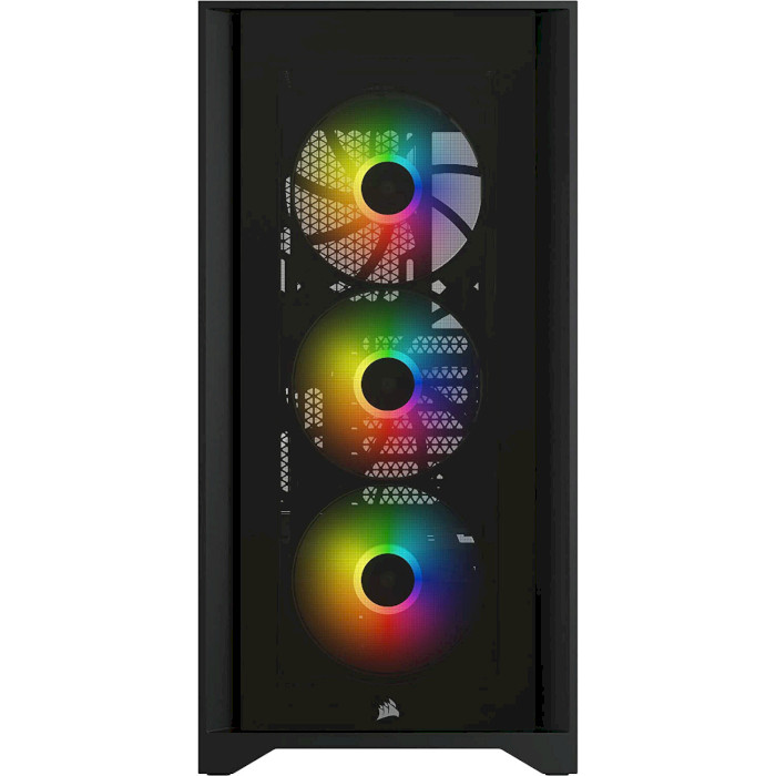 Корпус CORSAIR iCUE 4000X RGB Tempered Glass Black/Уценка (CC-9011204-WW)