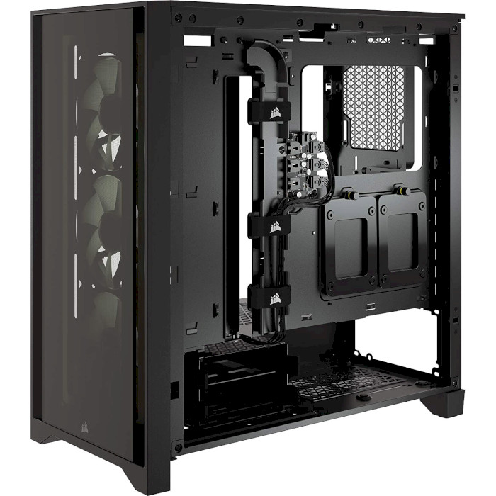 Корпус CORSAIR iCUE 4000X RGB Tempered Glass Black/Уцінка (CC-9011204-WW)