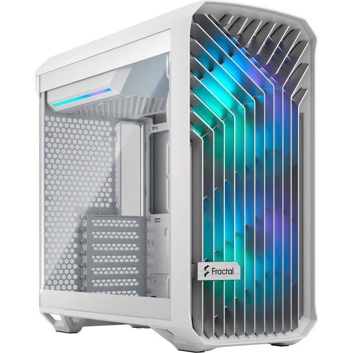 Корпус FRACTAL DESIGN Torrent Compact White RGB TG Clear Tint/Уценка (FD-C-TOR1C-05)