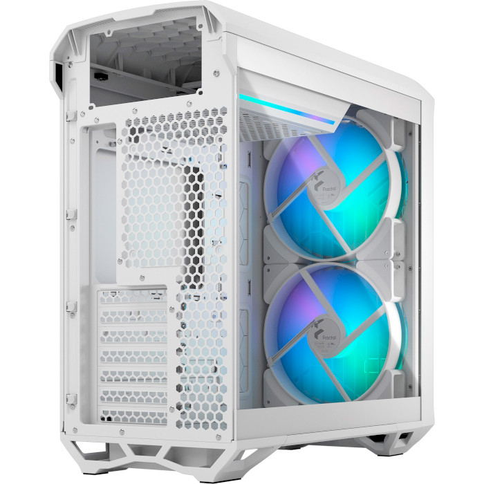 Корпус FRACTAL DESIGN Torrent Compact White RGB TG Clear Tint/Уценка (FD-C-TOR1C-05)