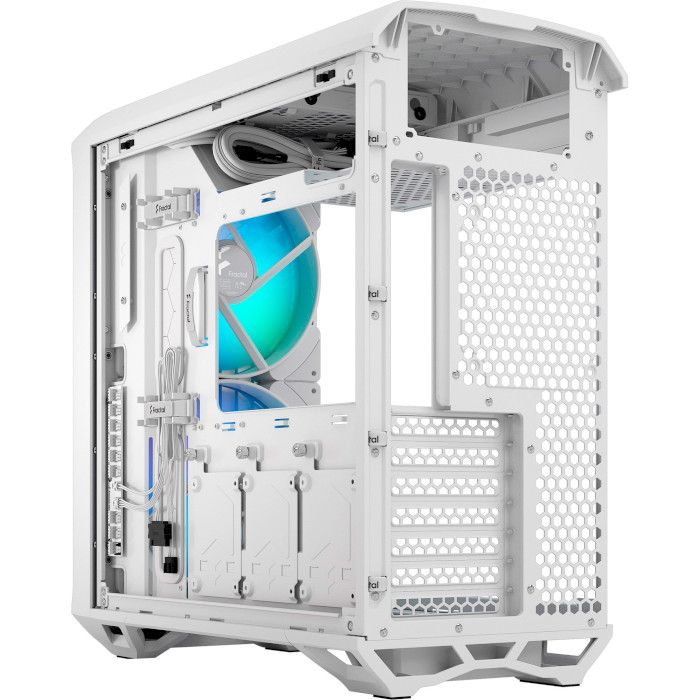 Корпус FRACTAL DESIGN Torrent Compact White RGB TG Clear Tint/Уценка (FD-C-TOR1C-05)