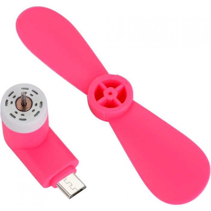 USB вентилятор VOLTRONIC Micro-USB Portable Fan Mixed Color