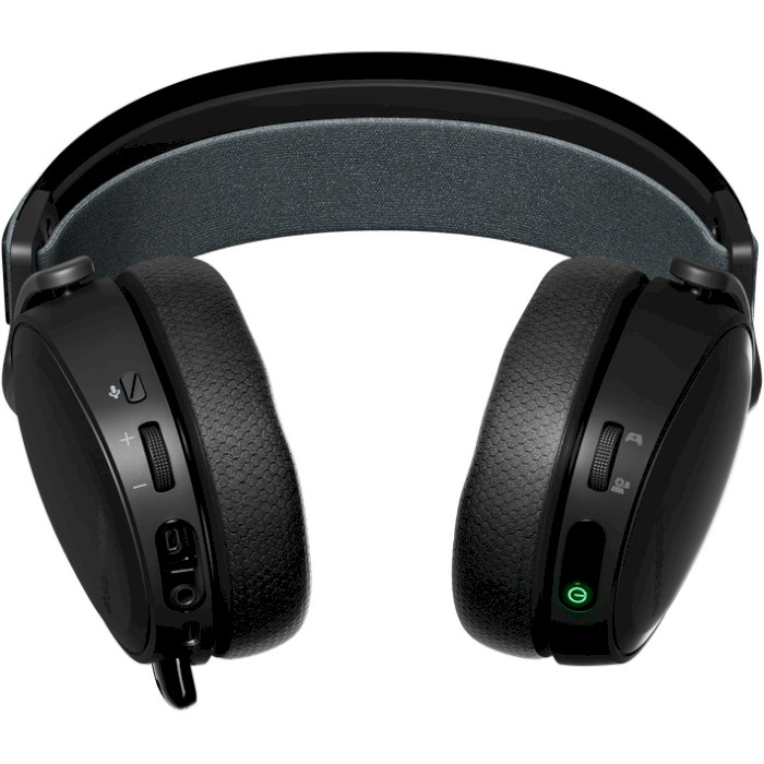 Навушники геймерскі STEELSERIES Arctis 7+ Black (61472)