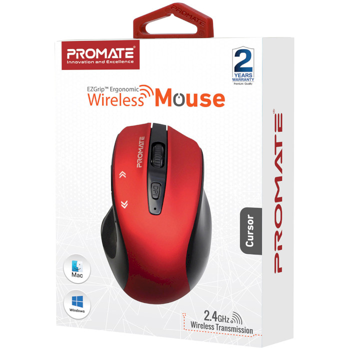 Миша PROMATE Cursor Red