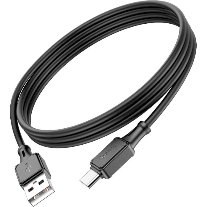 Кабель HOCO X101 Assistant USB-A to Type-C 1м Black