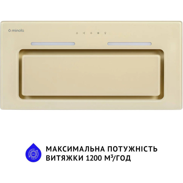 Вытяжка MINOLA HBI 6873 IV GLASS 1200 LED Line