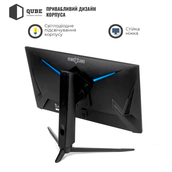 Монітор QUBE Overlord G25F360H