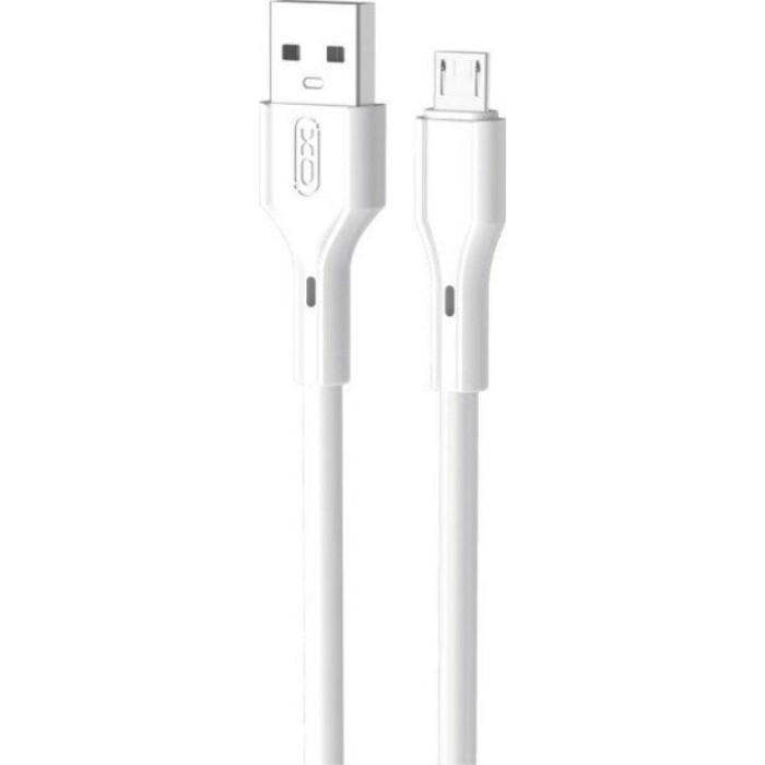 Кабель XO NB230 USB-A to Micro-USB 1м White