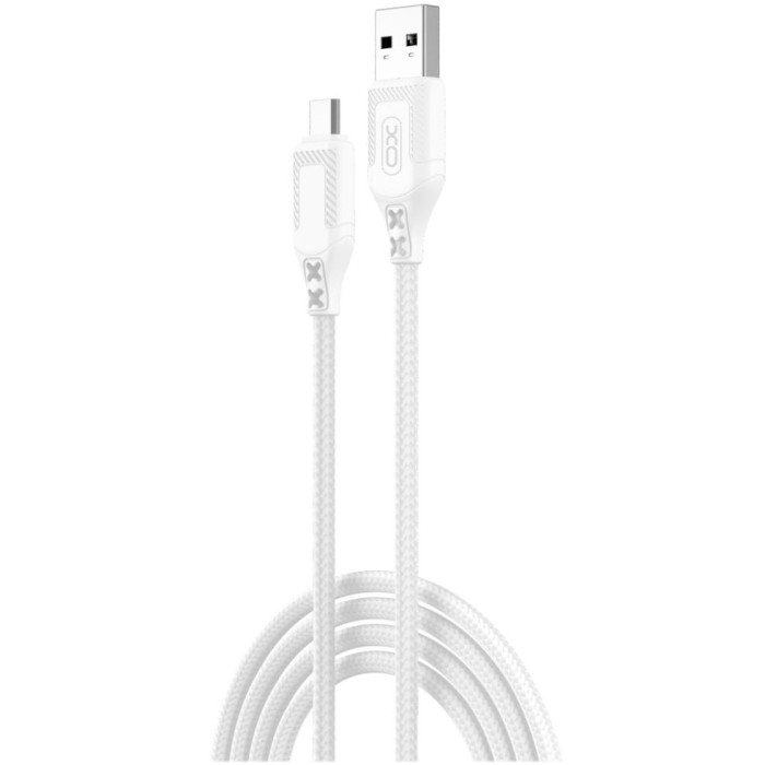 Кабель XO NB235 USB-A to Micro-USB 1м White