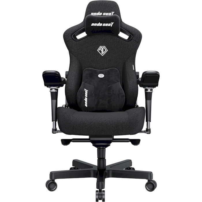 Кресло геймерское ANDA SEAT Kaiser 3 Pro Size XL Black Fabric