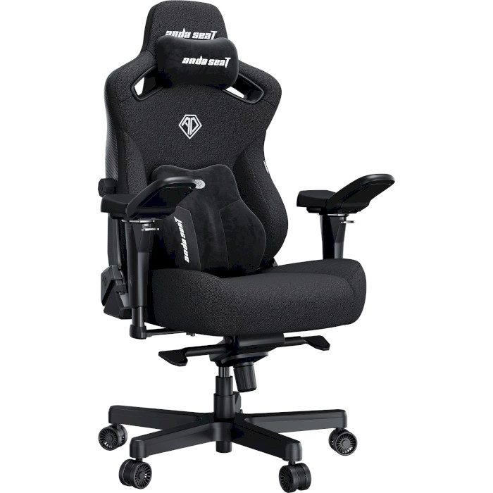 Кресло геймерское ANDA SEAT Kaiser 3 Pro Black Fabric Size XL