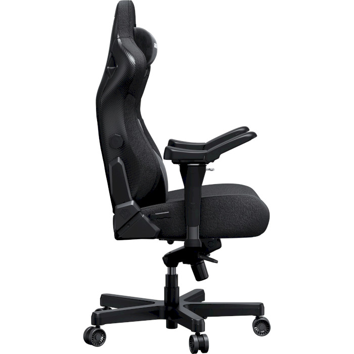 Крісло геймерське ANDA SEAT Kaiser 3 Pro Size XL Black Fabric